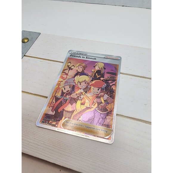 Friends in Sinnoh - 149/159 - Crown Zenith - Full Art Trainer - Pokemon Card - Picture 6 of 8